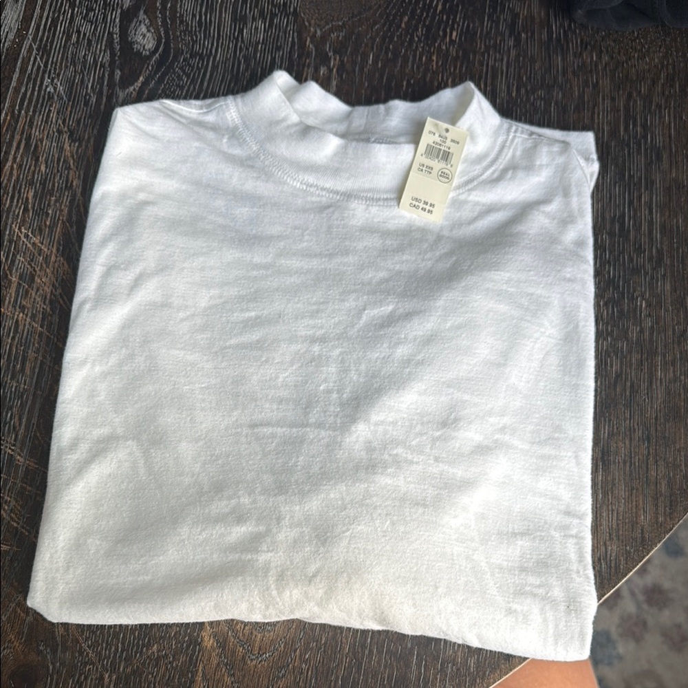 Aerie White Long Sleeve Tee